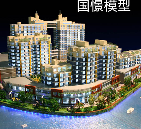 绿春县建筑模型